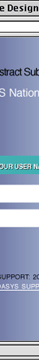 web site design for american chemical society online abstract submittal system