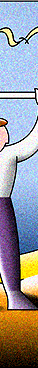 line and textured gradated color illustration for u.s. department of labor
